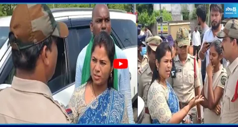 Pamula Pushpa Sreevani Strong Warning to AP Police  1