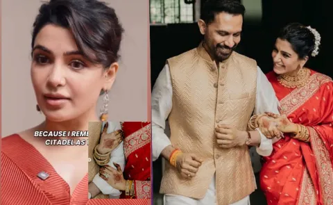 Samantha Reveals She Saw Her Ring Only Raj Proposed