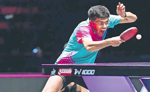 Manav loses in the first round of World Table Tennis3