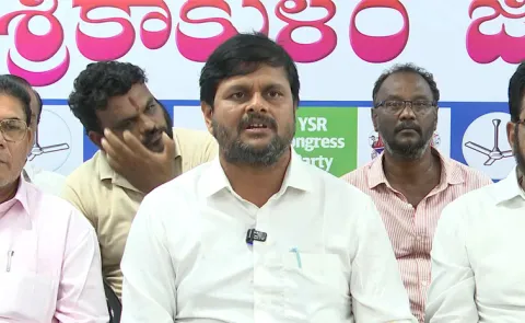YSRCP leader Chintada Ravi Kumar Slams TDP MLA Kuna Ravi Kumar