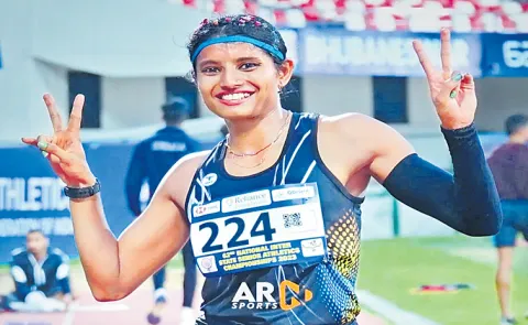 Ancy Sojan wins long jump gold at Indian Athletics Final8
