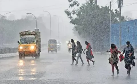 Weather Department issues rain warning for Andhra Pradesh
