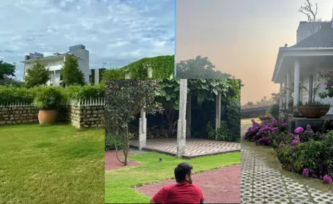 India stars Luxury Properties: MS Dhoni 7 Acres Kailashpati Farmhouse