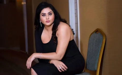 Namitha Questions Why Only Women Should Wear Thali After Marriage