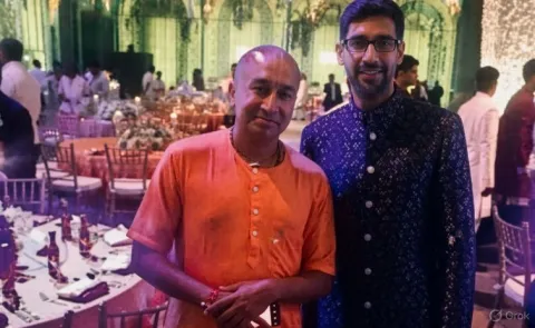 Sundar Pichai Meets Monk: You Deal With Google, I Deal With God