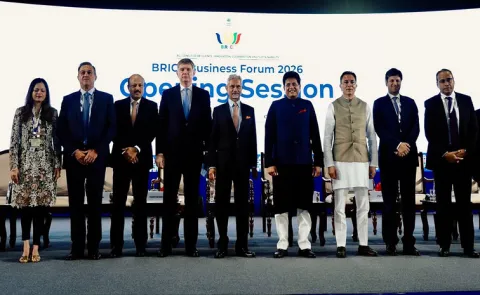 Finance ministers and central bank governors of BRICS countries