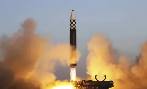 North Korea Fires Missile Amid Joint Drills7
