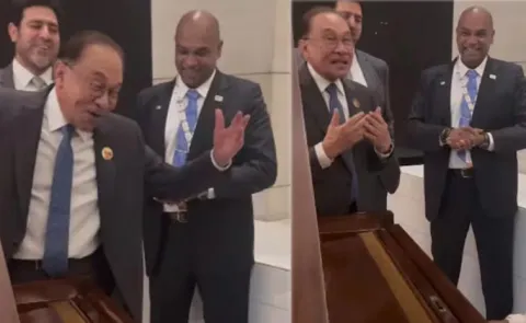 Malaysian PM Anwar Ibrahim Sings Kishore Kumar Classic In New Delhi