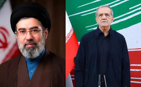 Iran Pezeshkian slams US strikes on civilian targets