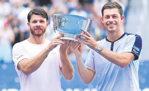 Harrison and Skupski win US Open mens doubles 