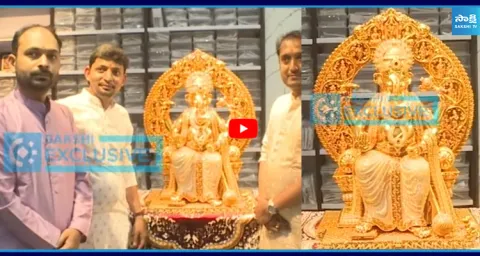 Diamond And Gold Ganesh In Begum Bazar Vinayaka Chavithi  1