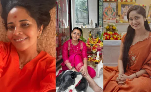Tollywood actresses Latest Vinayaka Chavithi Pooja Cermony Posts