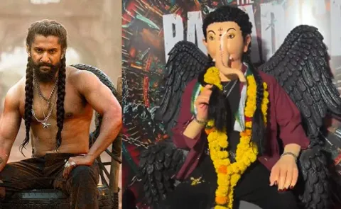The Paradise Themed Ganesh Idol Creates Buzz Ahead of Nani Movie Release