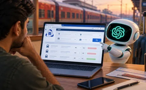 AI Revolution IRCTC ChatGPT Astra Almost Books Train Ticket Indian Railways