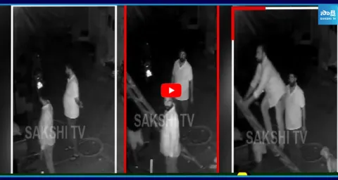 Attack on YSRCP activist Vijay's house in Tadipatri 1