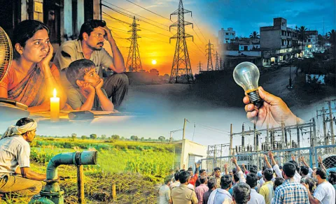 Power Cuts In Chandrababu Naidu Govt