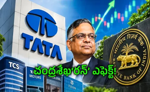 Tata Group stocks rally Tata Sons Chandrasekaran reappointment