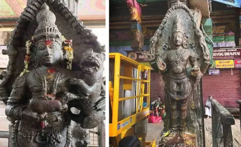 Thiruparankundram Murugan Temple are architectural marvels