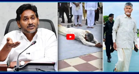 YS Jagan Slams Chandrababu Over Drought Conditions 1