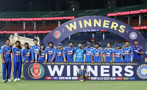 Team India Won-By 127 Runs-Vs AFG 3rd T20 Match-T20 Series Cleansweep
