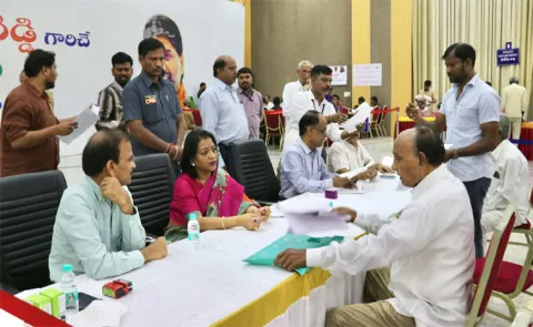 136 applications received at Praja Vani program in Hyderabad