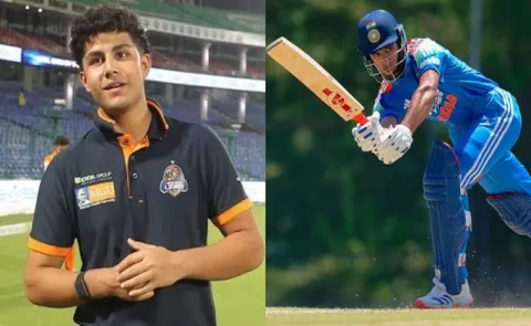 Rahul Dravid's Son Bats With A Strike Rate Of 211.11, Aaryavir Sehwag Scores 28 On India U19 Debut