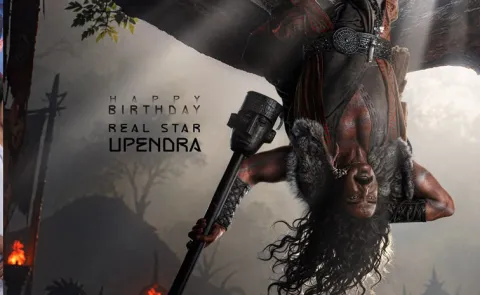 Upendra From Zombie Reddy 2 First Look Poster Release