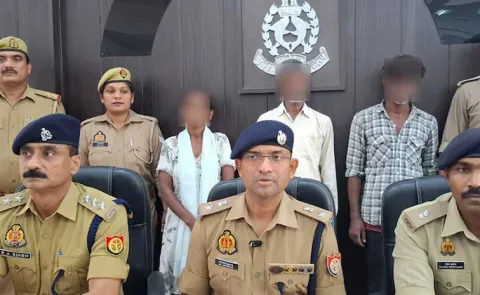 Upset Over Contact With 1st Wife UP Woman removes Husband With Lover Son