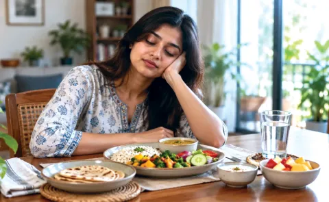 Eating dinner late? Here's how long you should wait before going to bed7