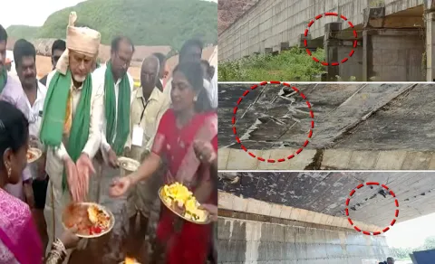 Alliance government hollowness exposed in Godavari water projects