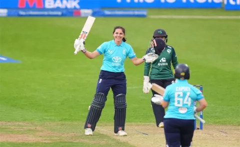 Maia Bouchier inspires England to record ODI run chase in win over Ireland