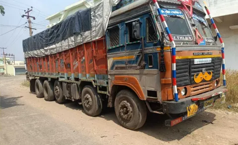 TDP Leader Granite slab lorry Incident