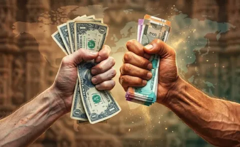 Rupee Strength India Reduce Foreign Capital Dependence