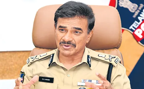 DGP CV Anand in a special interview with Sakshi
