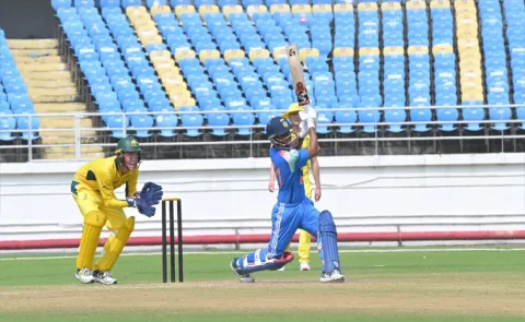 Yashbardhan Chauhans century takes India U19 to 341-7 against Australia