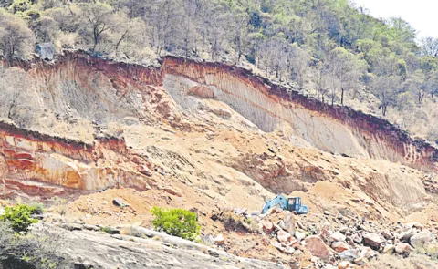 Sand Mining in Chandragiri constituency