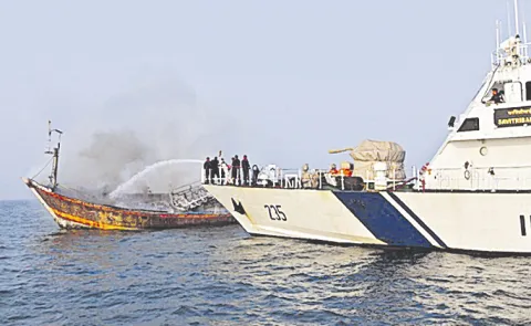 Savitribai Phule Coast Guard Ship Service Journey Ends: andhra pradesh