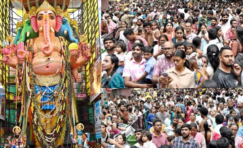 Maha Ganapati darshan only till midnight on 23rd