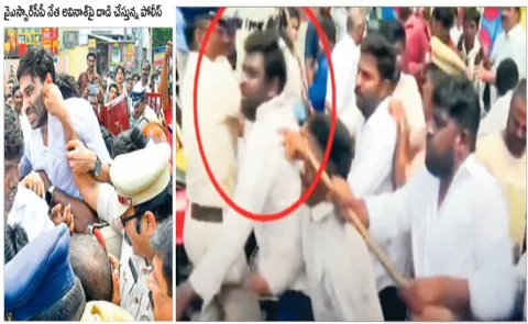 Chandrababu Govt Atrocities: TDP goons attack with police support