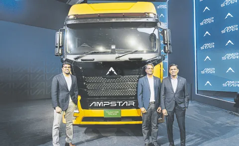 JSW Group Introduces New Ampstar Brand For Electric Commercial Vehicles