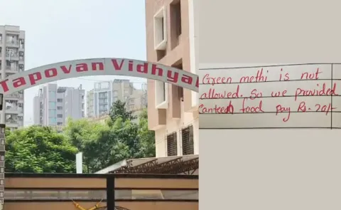 Green Methi Not Allowed: Student Fined Rs 50 Over School Tiffin