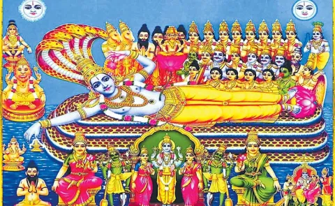 Ananta Padmanabha Vratam 14-knots Ananta Chaturdashi Puja Vidhanam