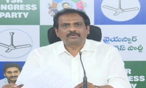 YSRCP Leader Kurasala Kannababu Slams Chandrababu