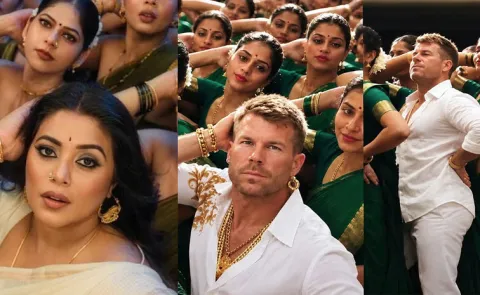David Warner Jailer2 Ala bolelo Song AI Video Viral