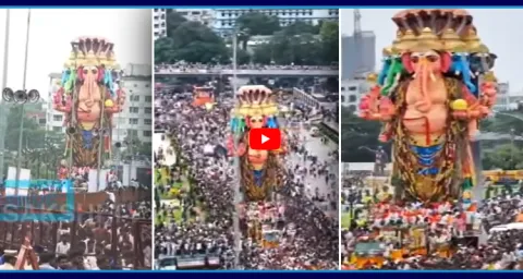 Khairatabad Ganesh Immersion Procession 1