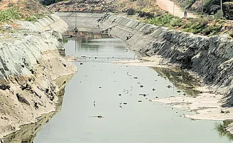 Handri Neeva Sujala Sravanti Phase 2 Main Canal Lining Works