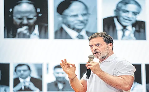 Rahul Gandhi Launches Deshdrohi Attack On Gyanesh Kumar, modi and amit shah