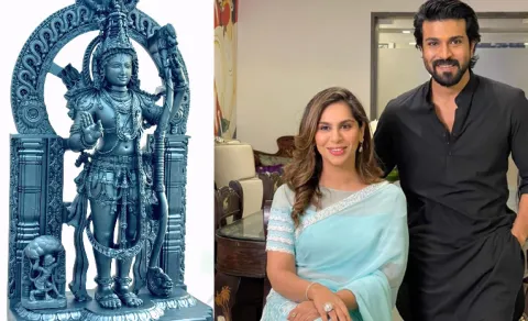 Upasana Konidela Commissions A Sri Rama Murti From Ayodhya's Rama Lalla Sculptor