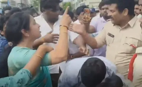 Tension breaks out again in Undrajavaram East Godavari