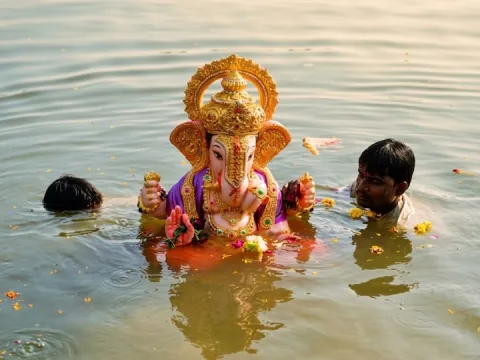 Nine youths drown in Gujarat five deaths linked to Ganesh idol immersion